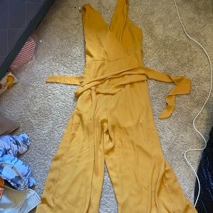 Tie-Waist Jumpsuit
